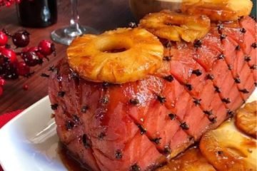 Receta de jamón horneado navideño guatemalteco