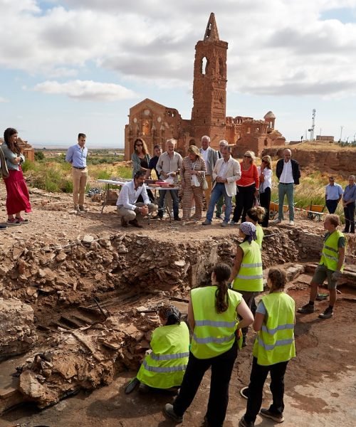 Una sinagoga medieval “excepcional”, descubierta en las ruinas de la antigua Belchite