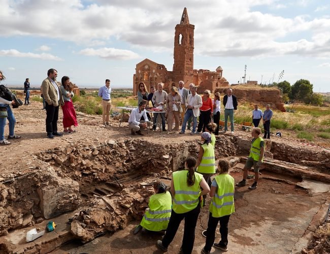 Una sinagoga medieval “excepcional”, descubierta en las ruinas de la antigua Belchite