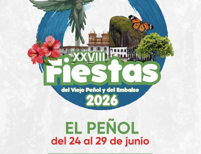 Cultura, memoria y música: así serán las fiestas de El Peñol 2026