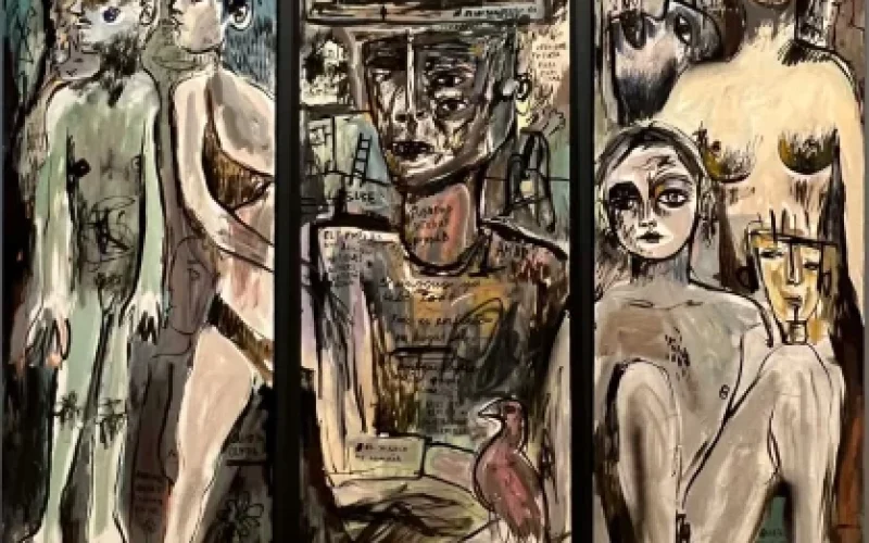 Fael Lara rompe la frontera entre abstracción y figuración