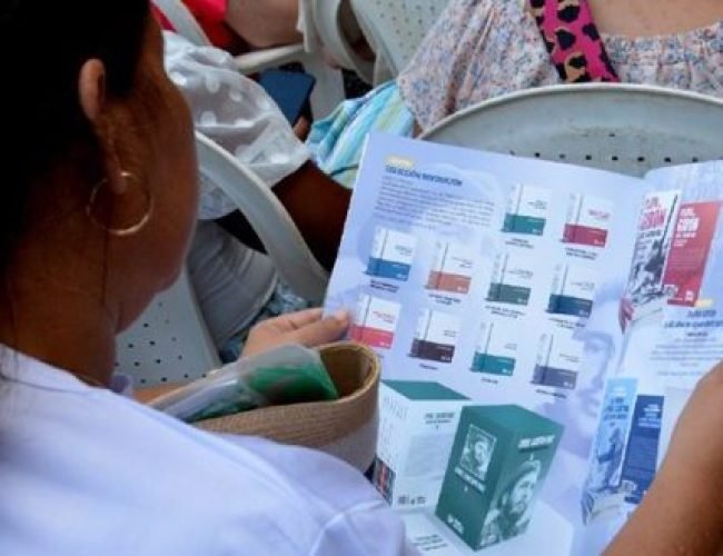 Una colección editorial en homenaje a Fidel
