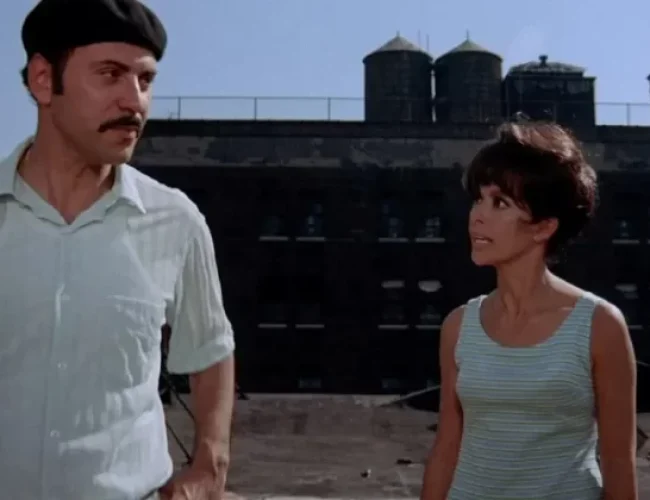 “Popi” y Eduardo Machicado en la Cinemateca