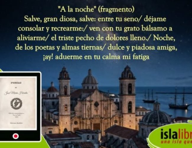 Ediciones Bachiller presenta edición conmemorativa de “Poemas”, de José María Heredia y Heredia