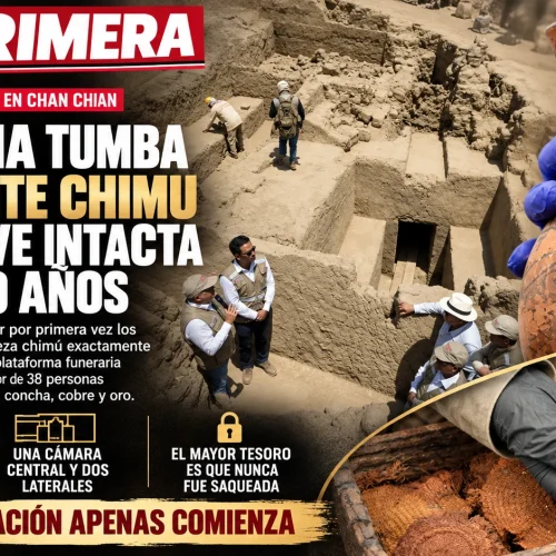 PERÚ: UNA TUMBA DE LA ÉLITE CHIMÚ SOBREVIVE INTACTA TRAS 600 AÑOS